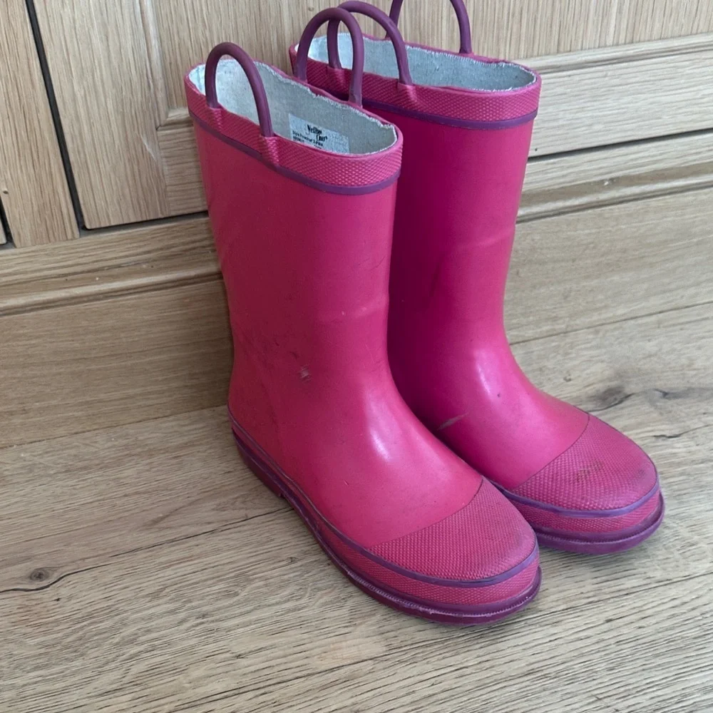 Western chief Kids Pink Rain Boots 2 kids